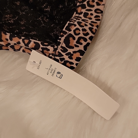 NWT Victoria's secret PINK Cheetah 🐆 Print Bralette - Picture 2 of 8